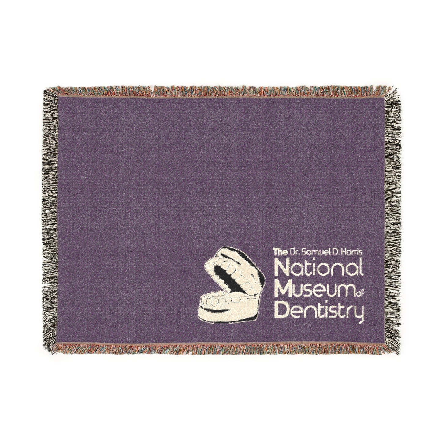 National Museum of Dentistry Woven Blanket