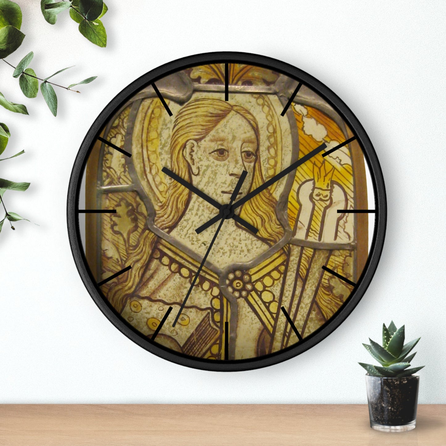 Saint Apollonia Wall Clock