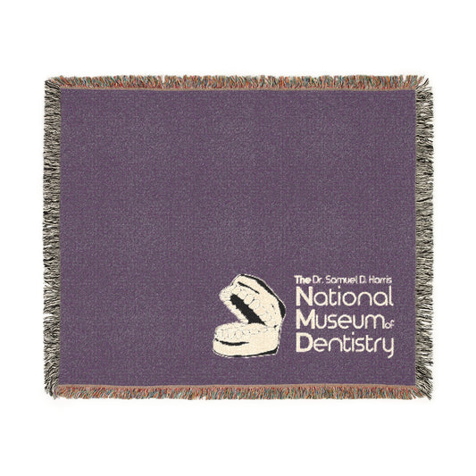 National Museum of Dentistry Woven Blanket