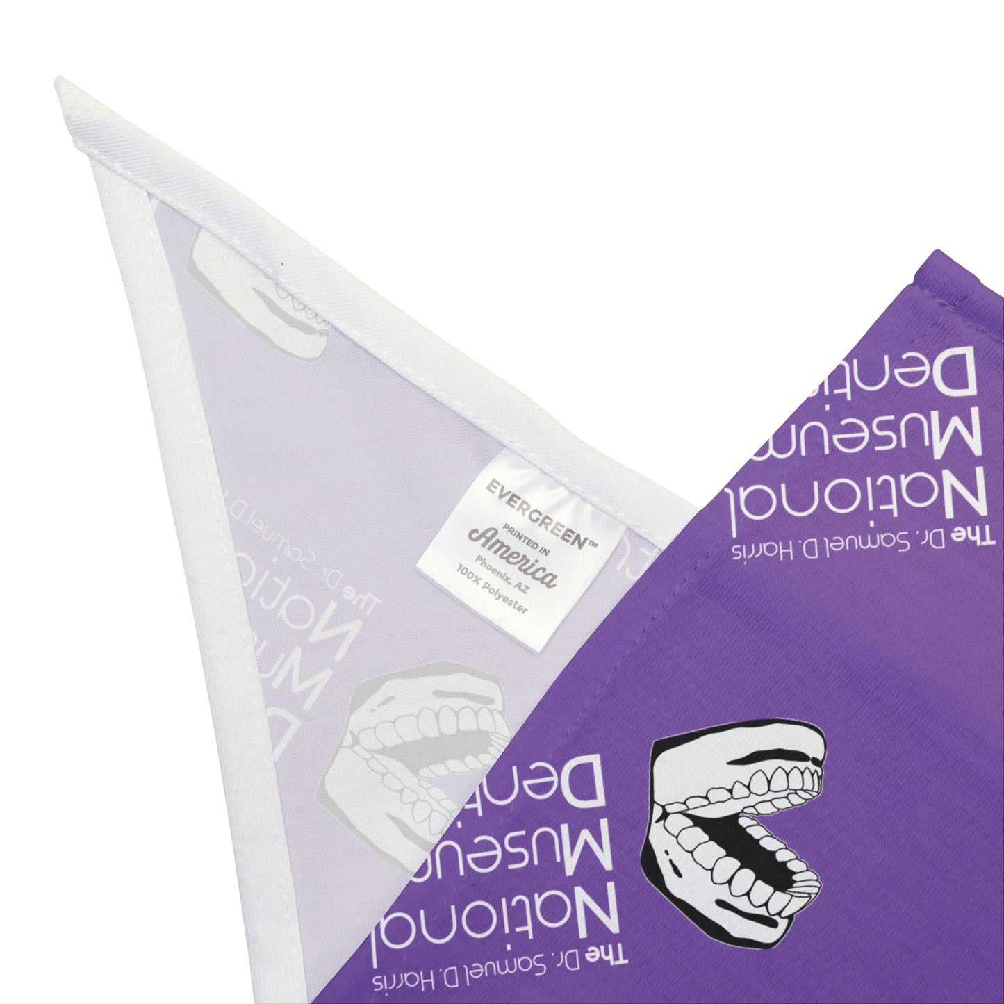 National Museum of Dentistry Pet Bandana - Lilac