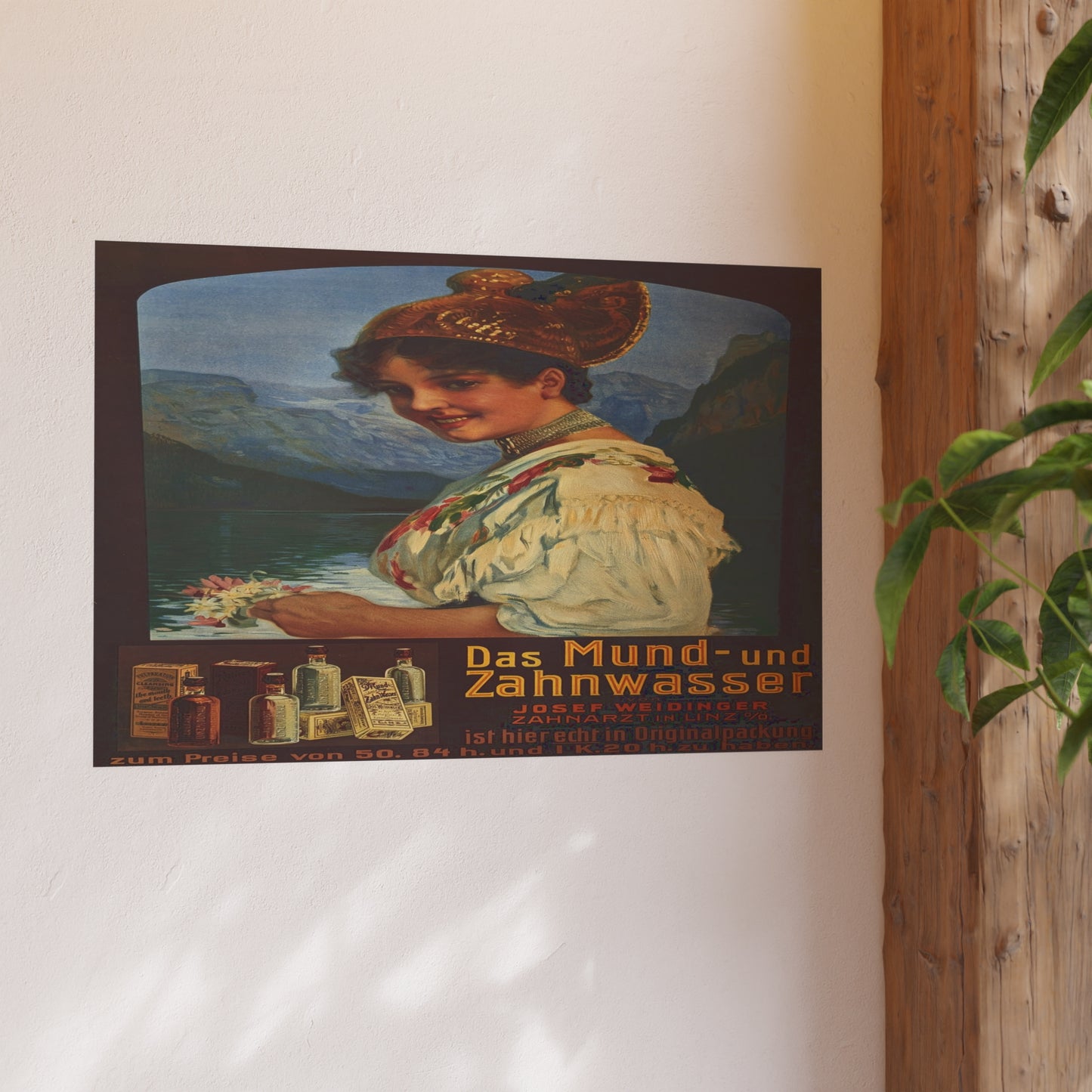 Poster - Vintage Das Mund-und Zahnwasser Advertisement