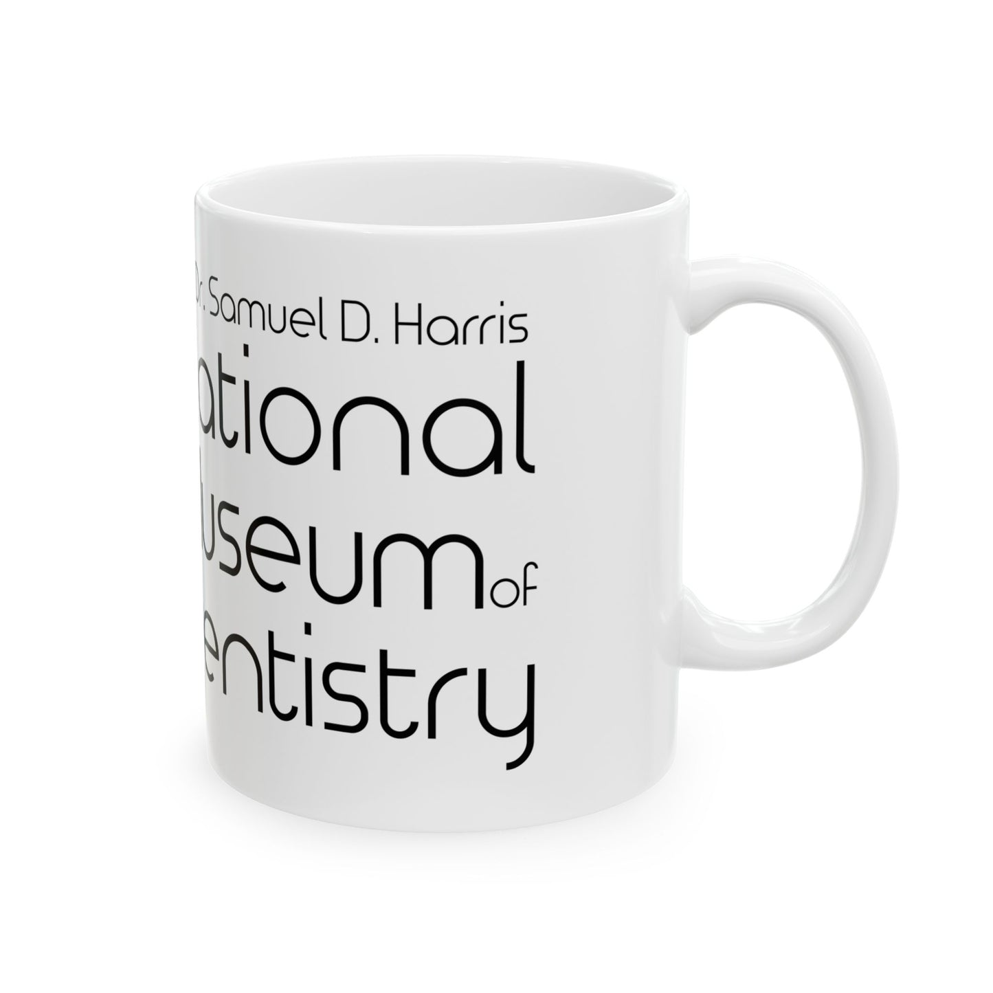 National Museum of Dentistry White Ceramic Mug