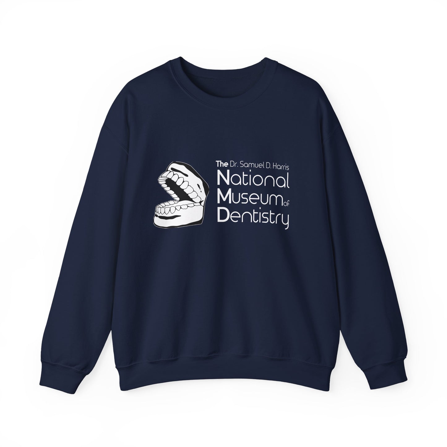 National Museum of Dentistry Dark Colors Unisex Crewneck Sweatshirt