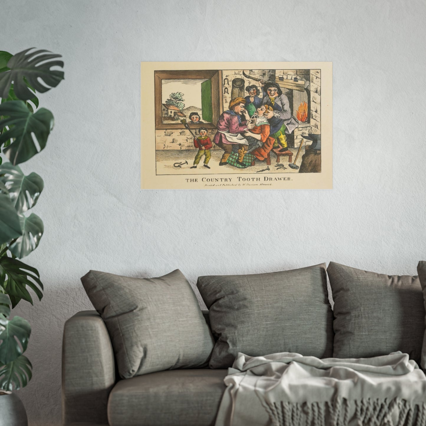 Poster - The Country Tooth Drawer Lithograph
