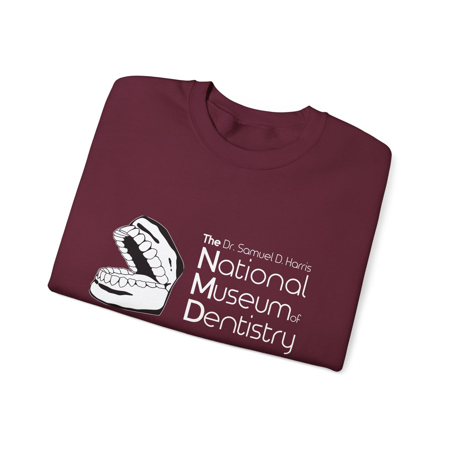 National Museum of Dentistry Dark Colors Unisex Crewneck Sweatshirt