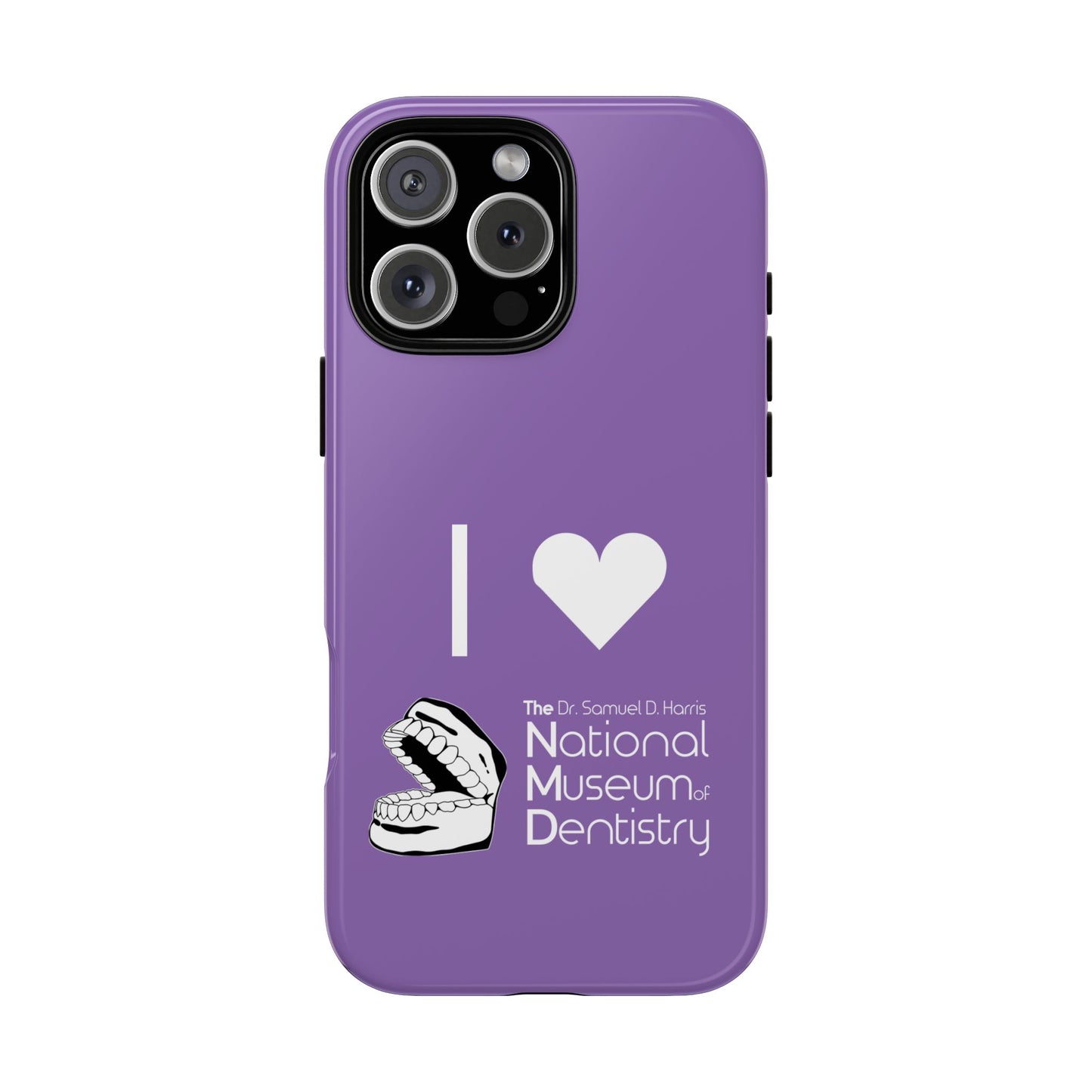 I ♡ The National Museum of Dentistry Lilac Phone Case