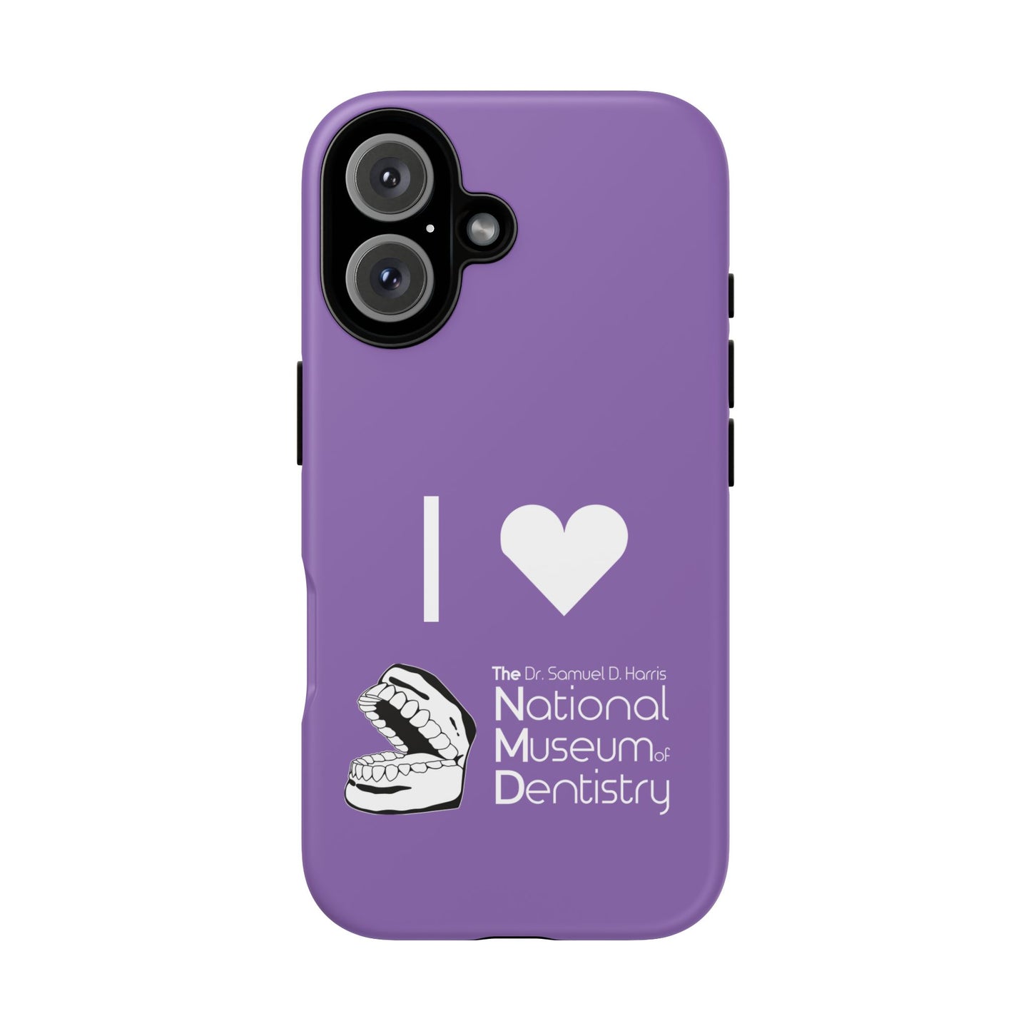 I ♡ The National Museum of Dentistry Lilac Phone Case