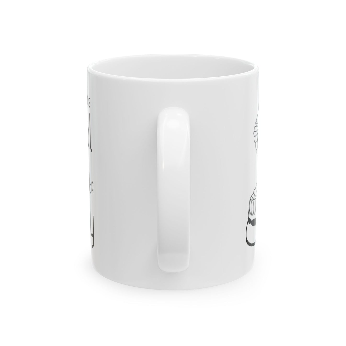 National Museum of Dentistry White Ceramic Mug