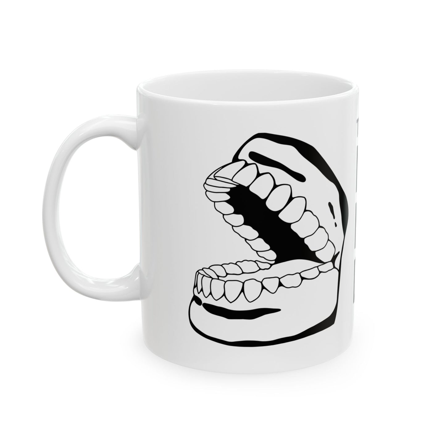National Museum of Dentistry White Ceramic Mug