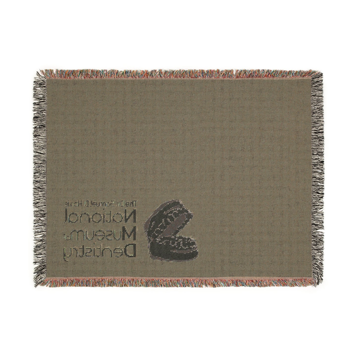 National Museum of Dentistry Woven Blanket