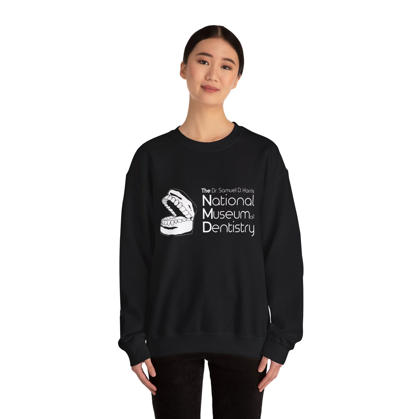 National Museum of Dentistry Dark Colors Unisex Crewneck Sweatshirt
