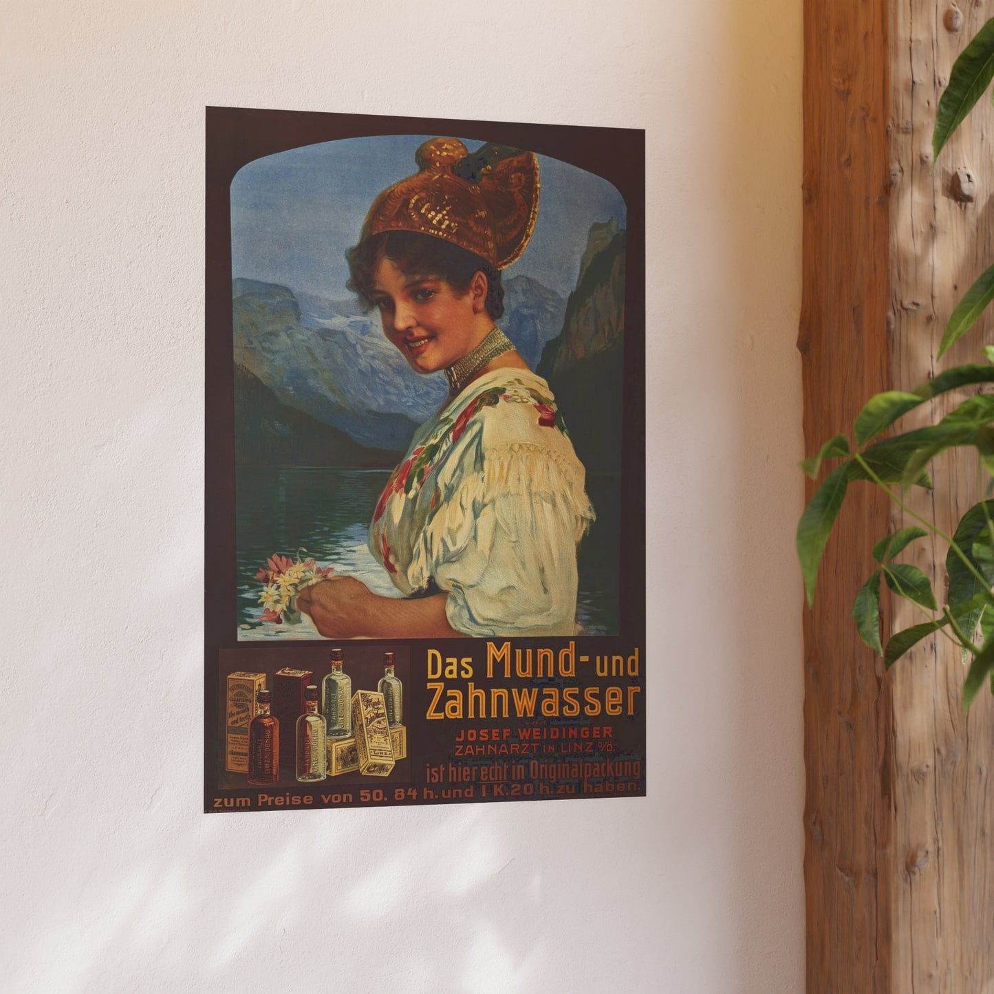 Poster - Vintage Das Mund-und Zahnwasser Advertisement