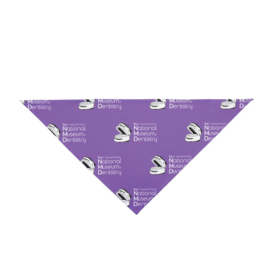 National Museum of Dentistry Pet Bandana - Lilac