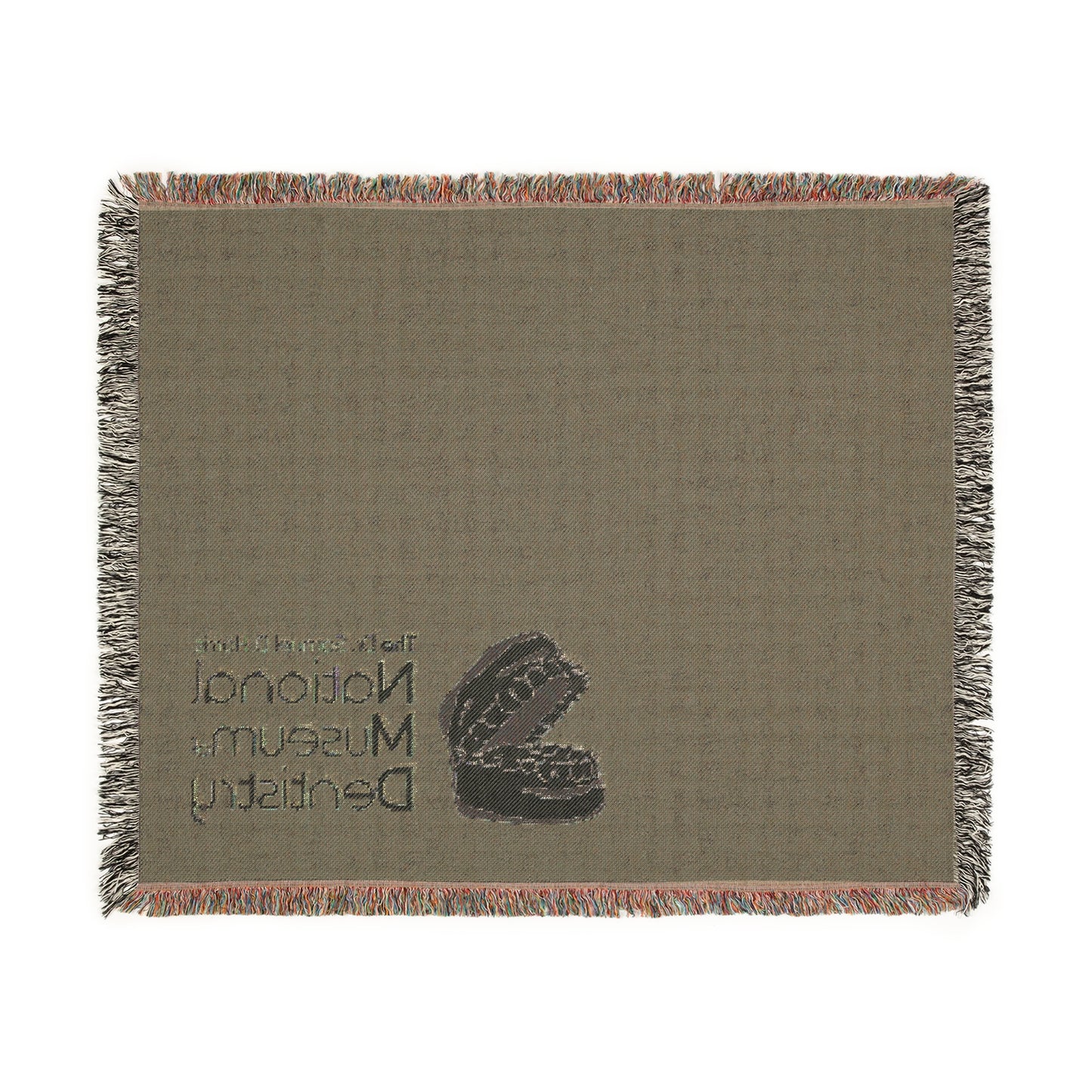 National Museum of Dentistry Woven Blanket