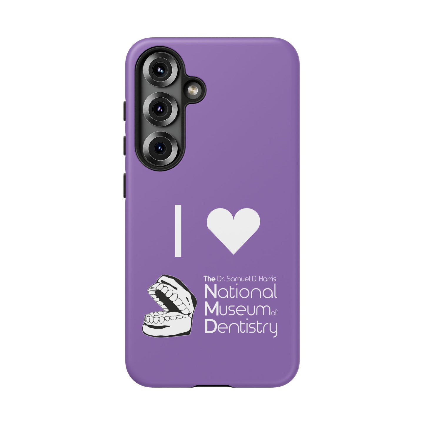 I ♡ The National Museum of Dentistry Lilac Phone Case