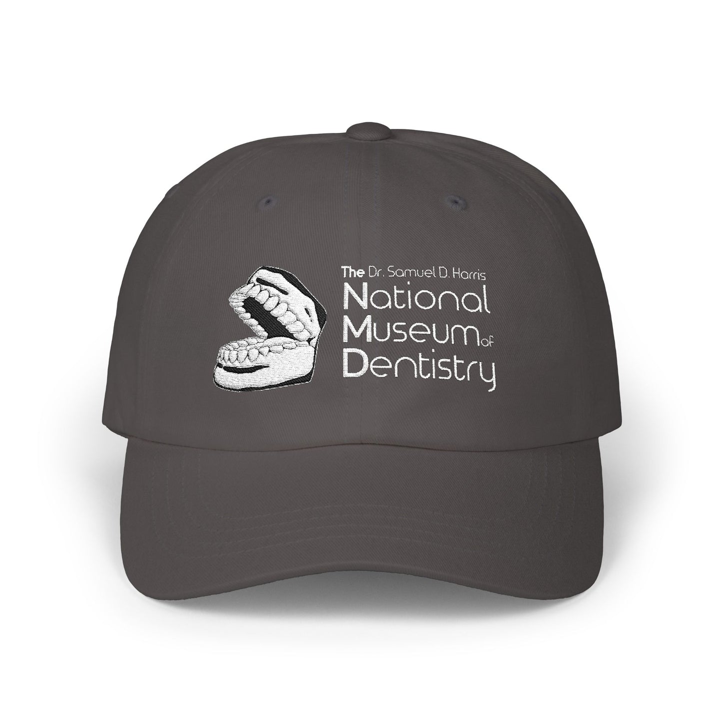 National Museum of Dentistry Classic Dad Cap, Dark Colors