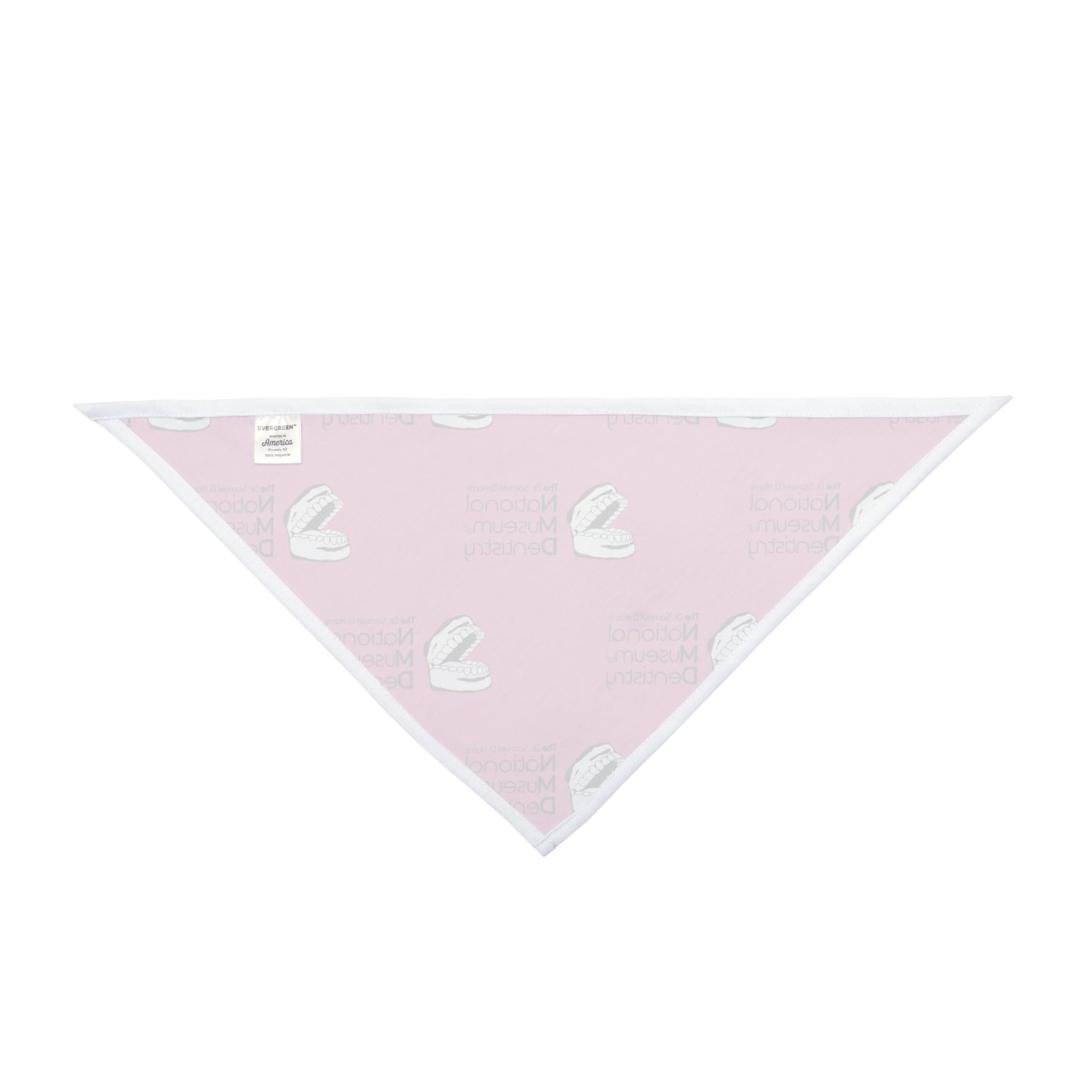 National Museum of Dentistry Pet Bandana - Pink