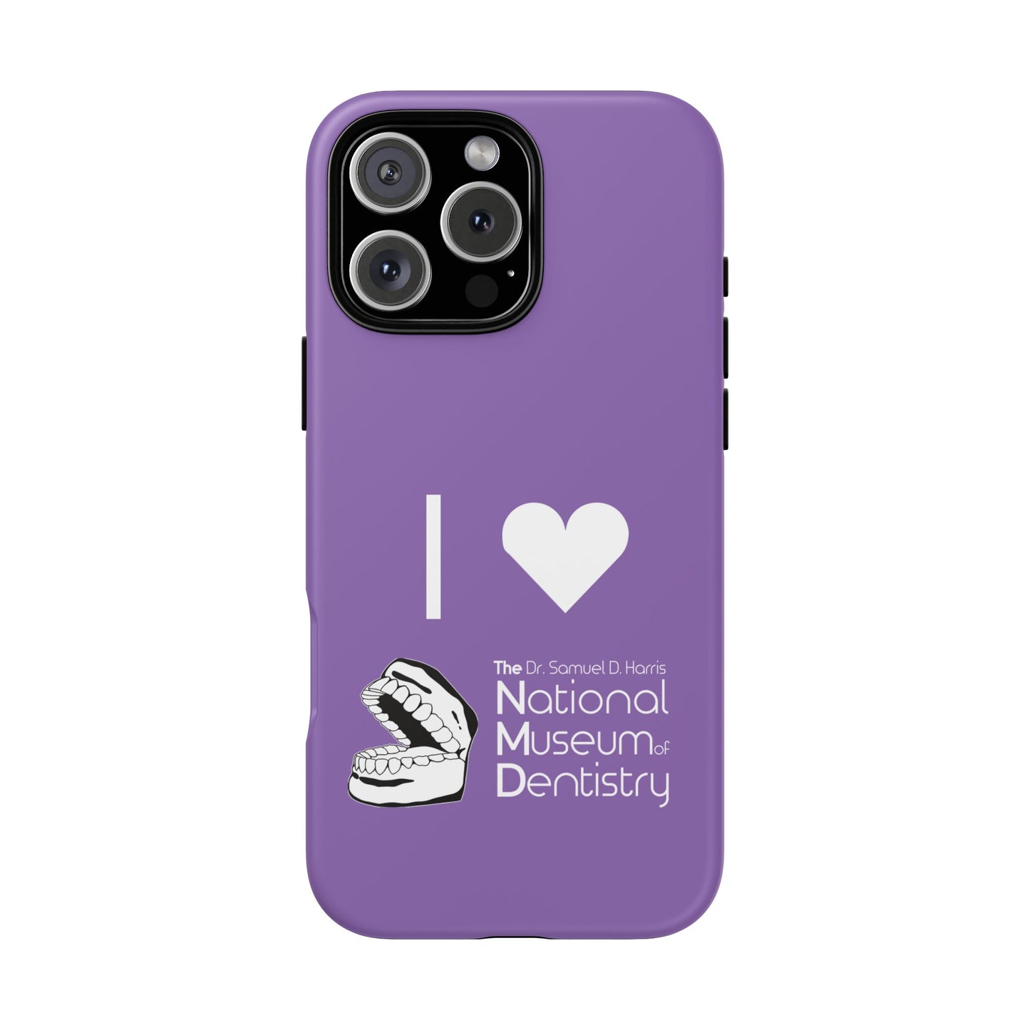 I ♡ The National Museum of Dentistry Lilac Phone Case