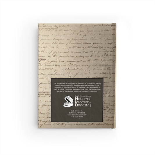 First U.S. Dental Lecture Journal