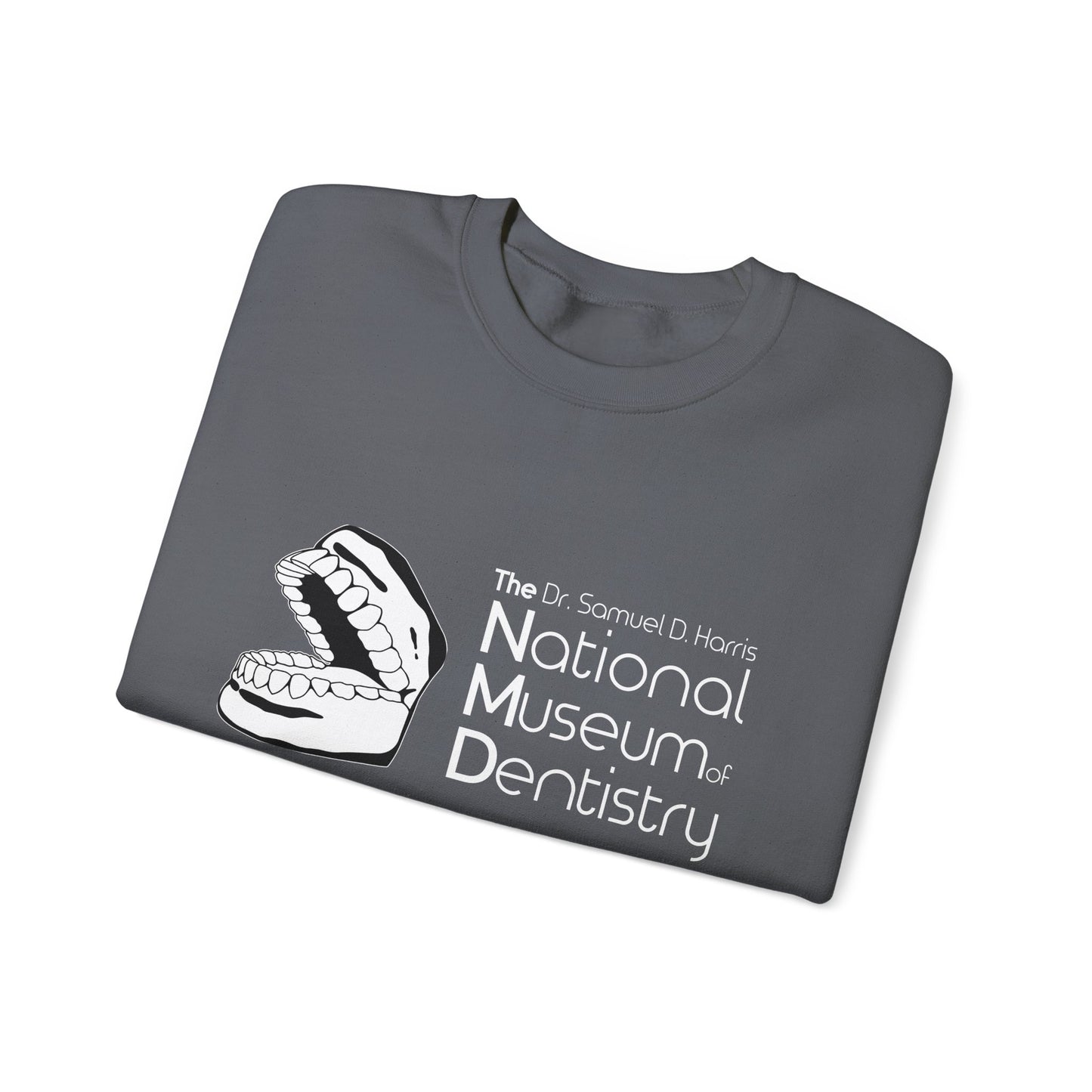 National Museum of Dentistry Dark Colors Unisex Crewneck Sweatshirt