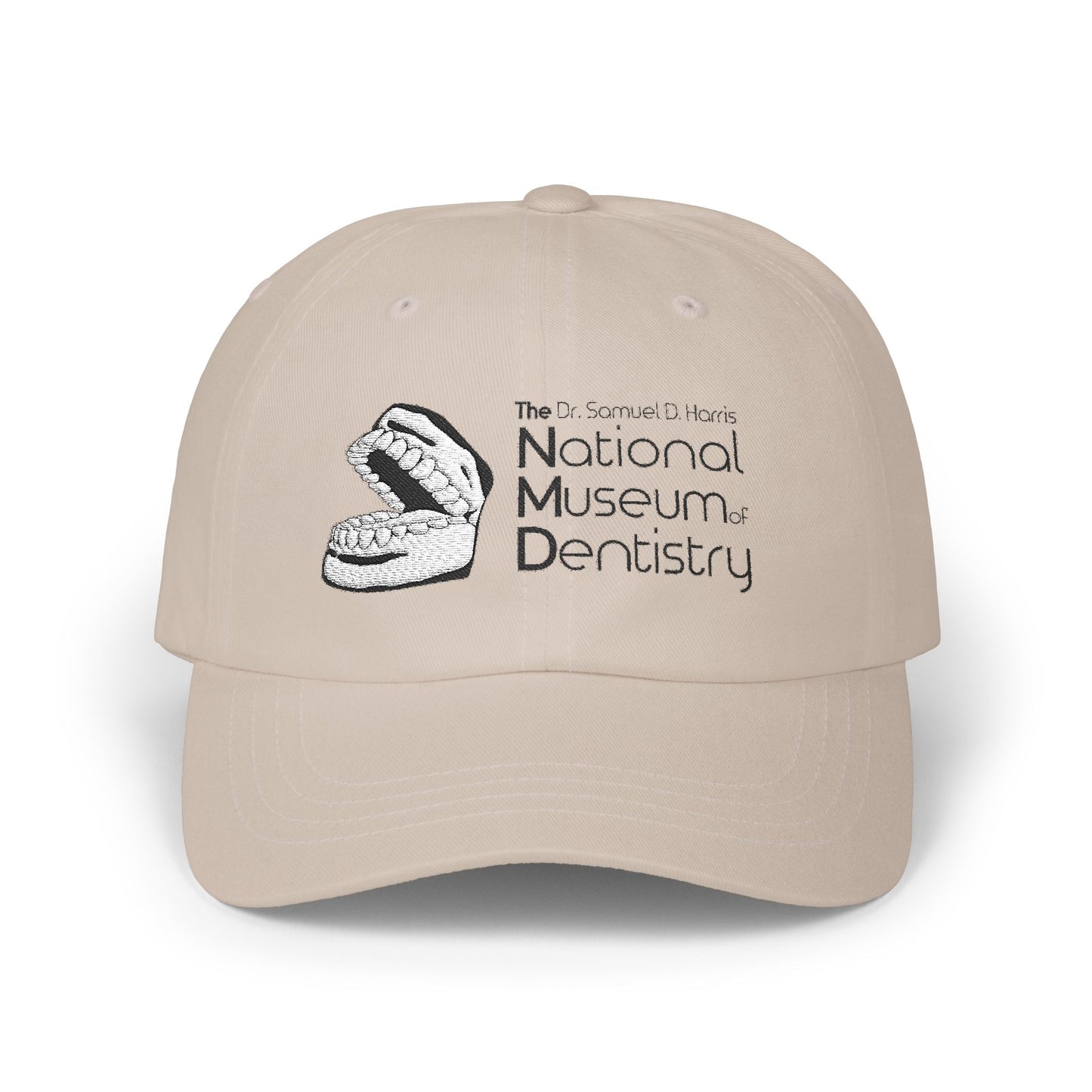 National Museum of Dentistry Classic Dad Cap, Light Colors