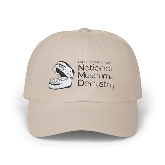 National Museum of Dentistry Classic Dad Cap, Light Colors
