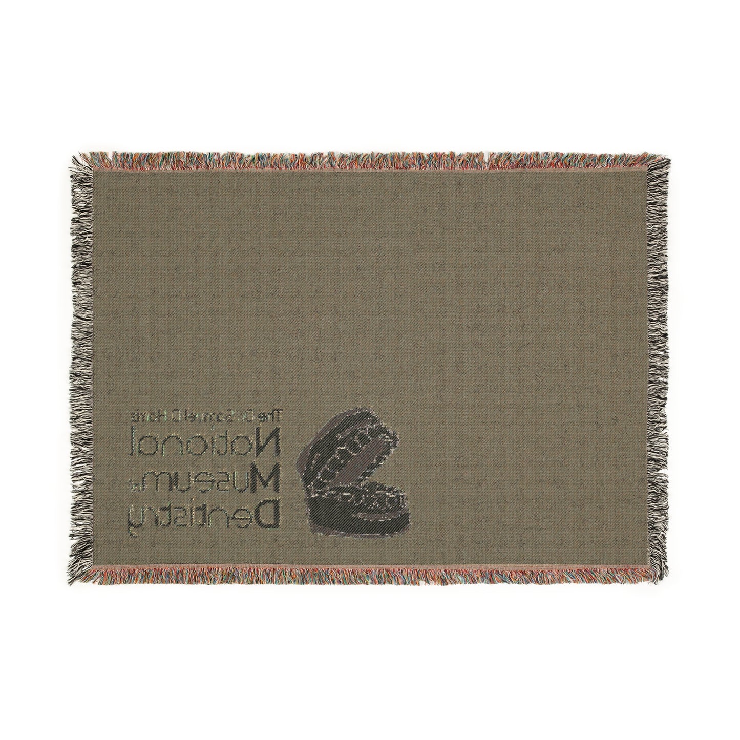 National Museum of Dentistry Woven Blanket