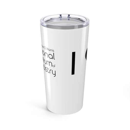 I ♡ The National Museum of Dentistry White Tumbler 20oz
