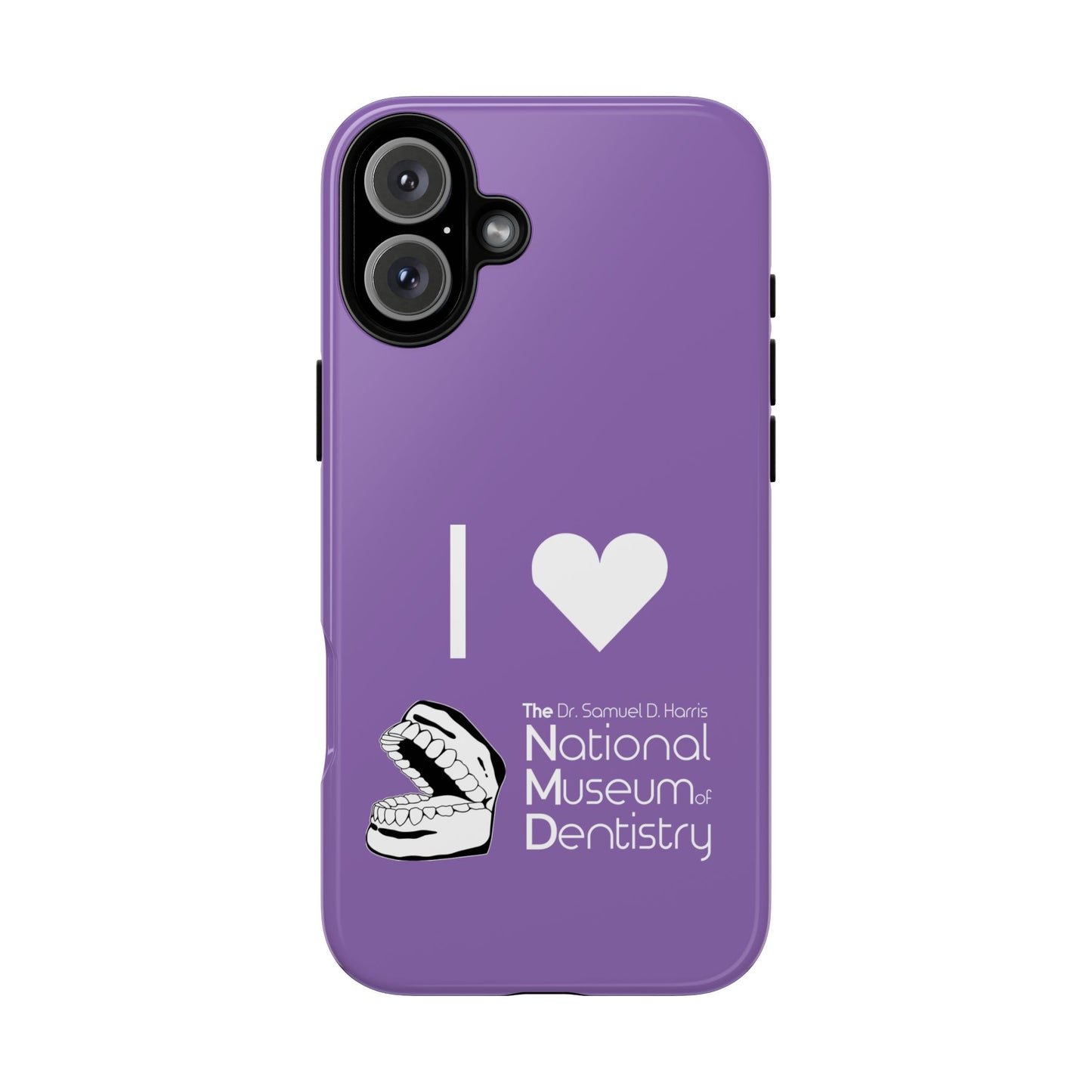 I ♡ The National Museum of Dentistry Lilac Phone Case