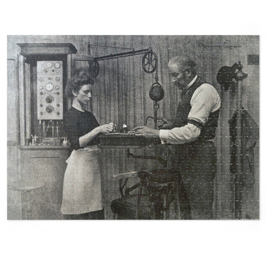 Puzzle with Tin - 1800s Dental Office