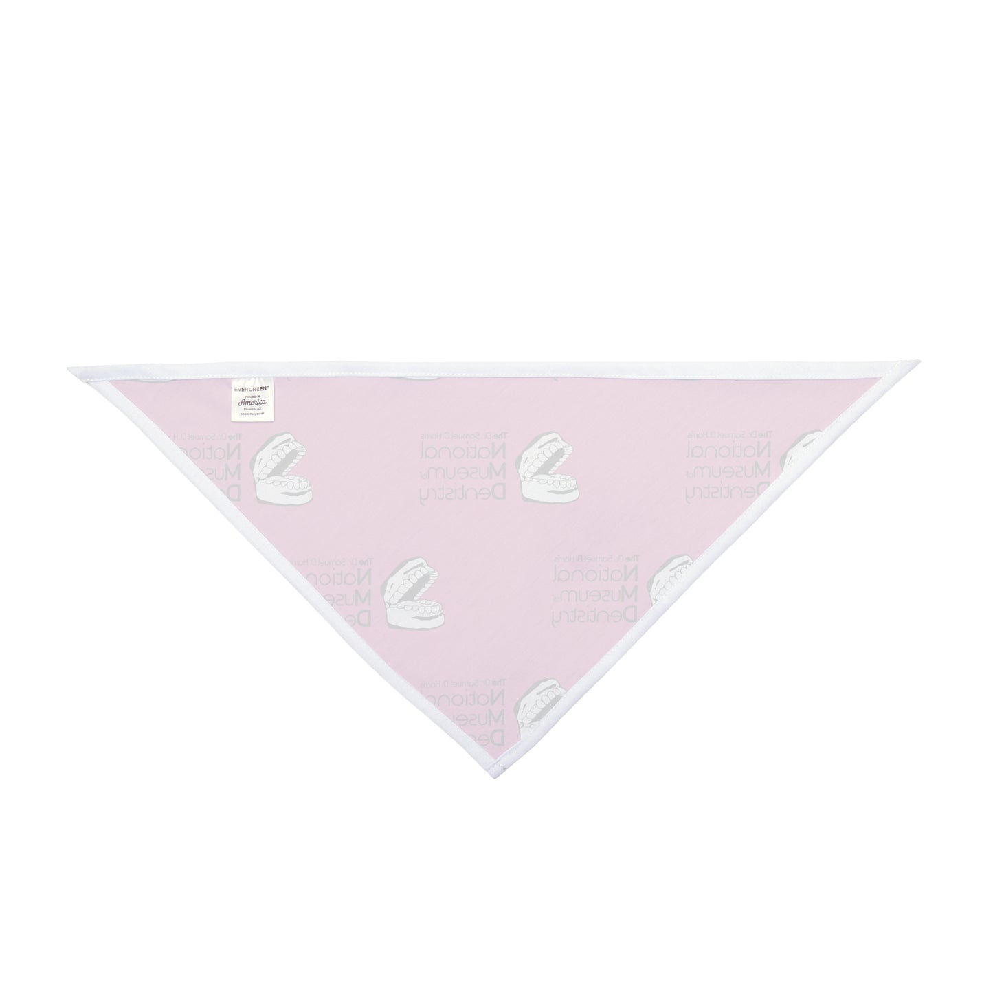 National Museum of Dentistry Pet Bandana - Pink