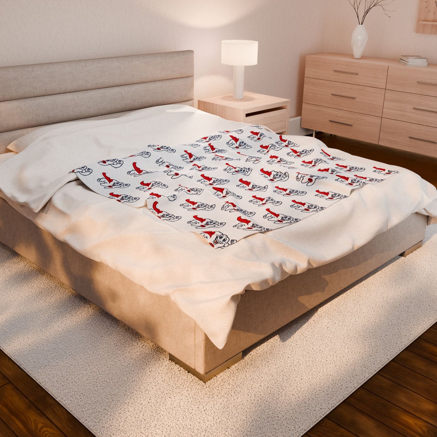 Mighty Tooth Children's Plush Blanket