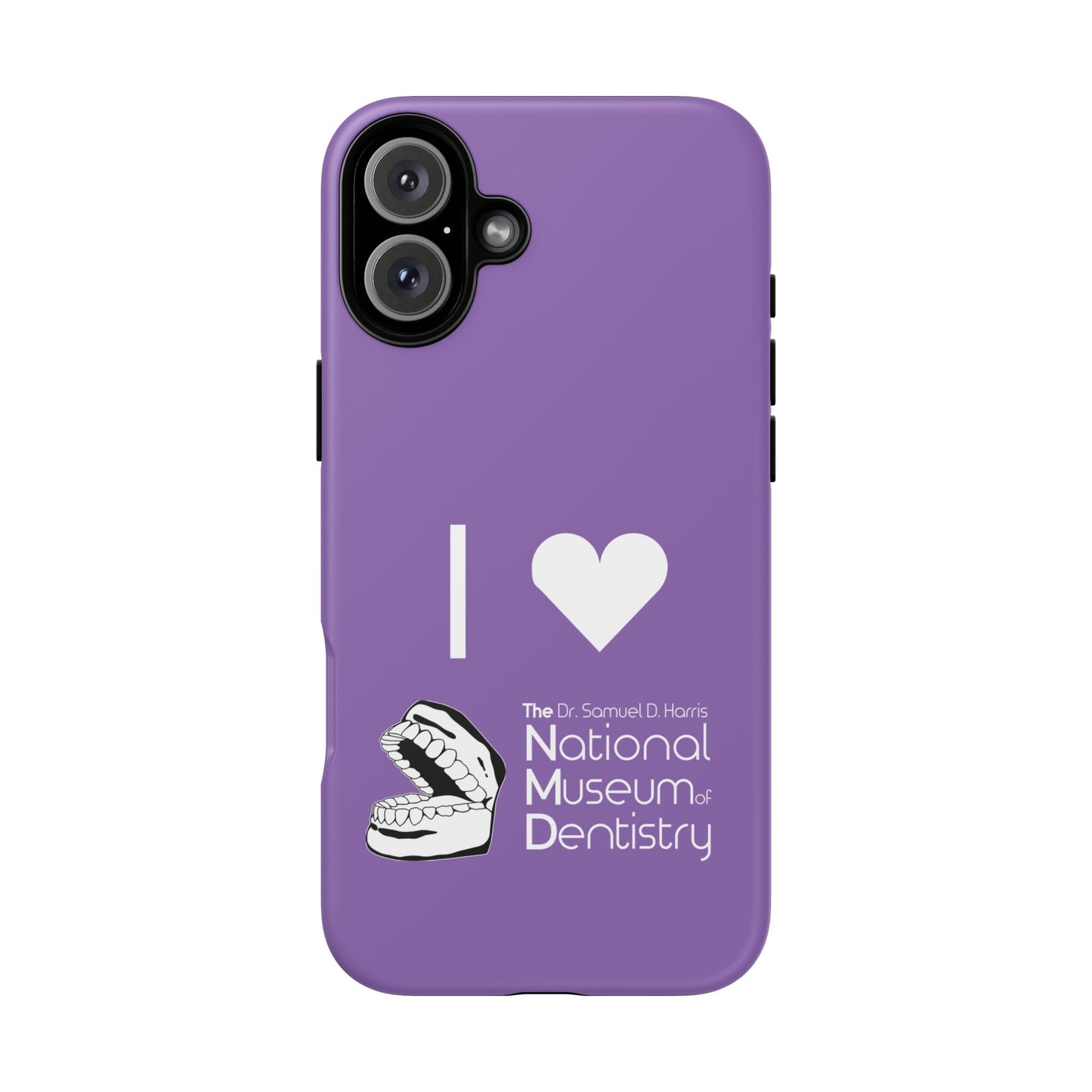 I ♡ The National Museum of Dentistry Lilac Phone Case