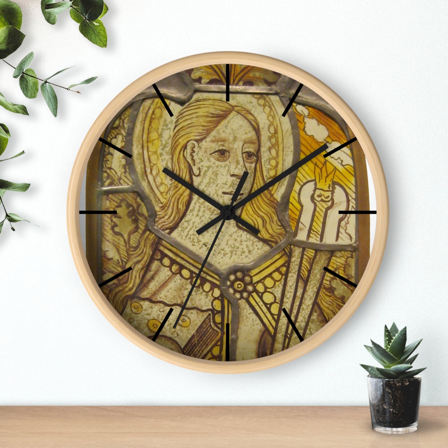 Saint Apollonia Wall Clock