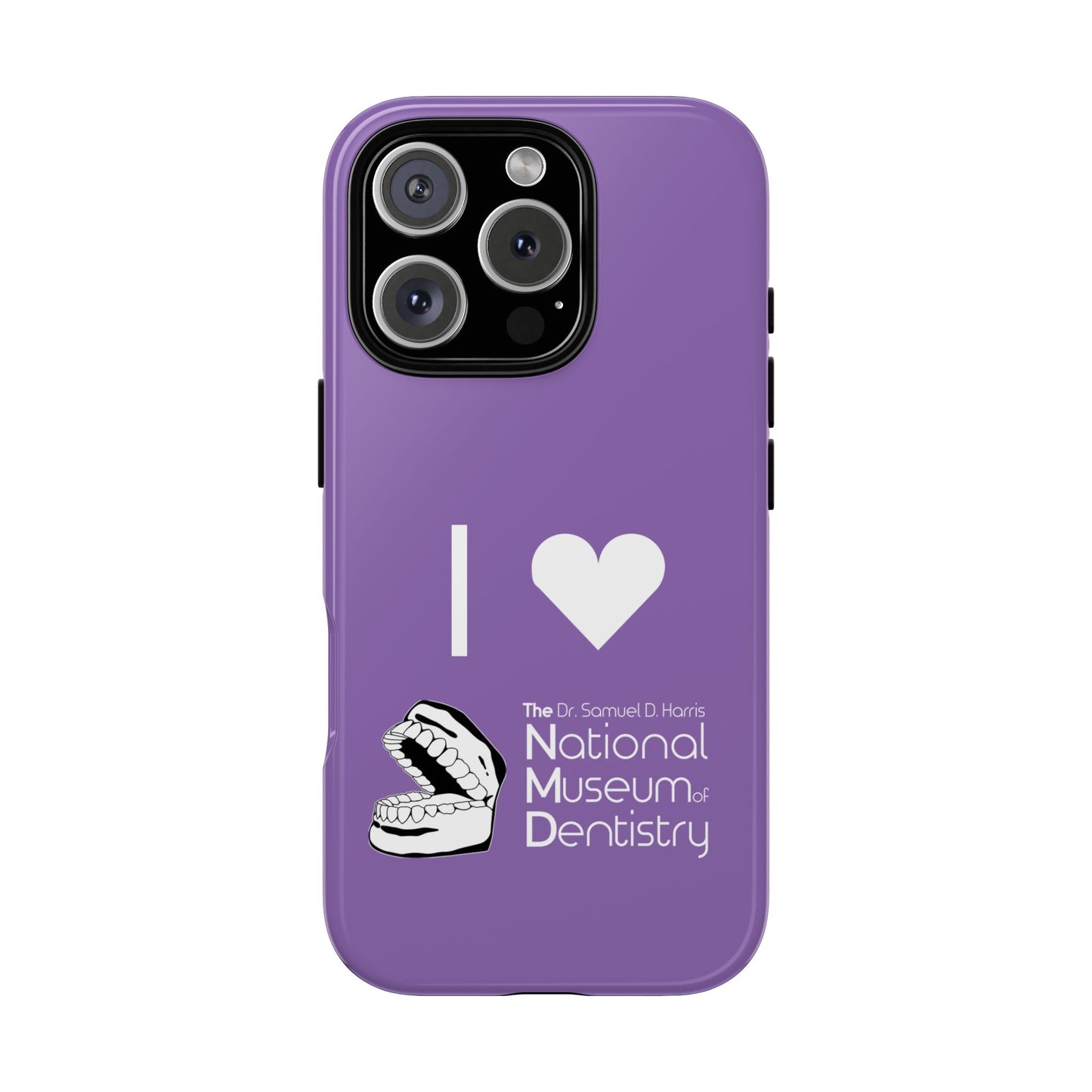 I ♡ The National Museum of Dentistry Lilac Phone Case
