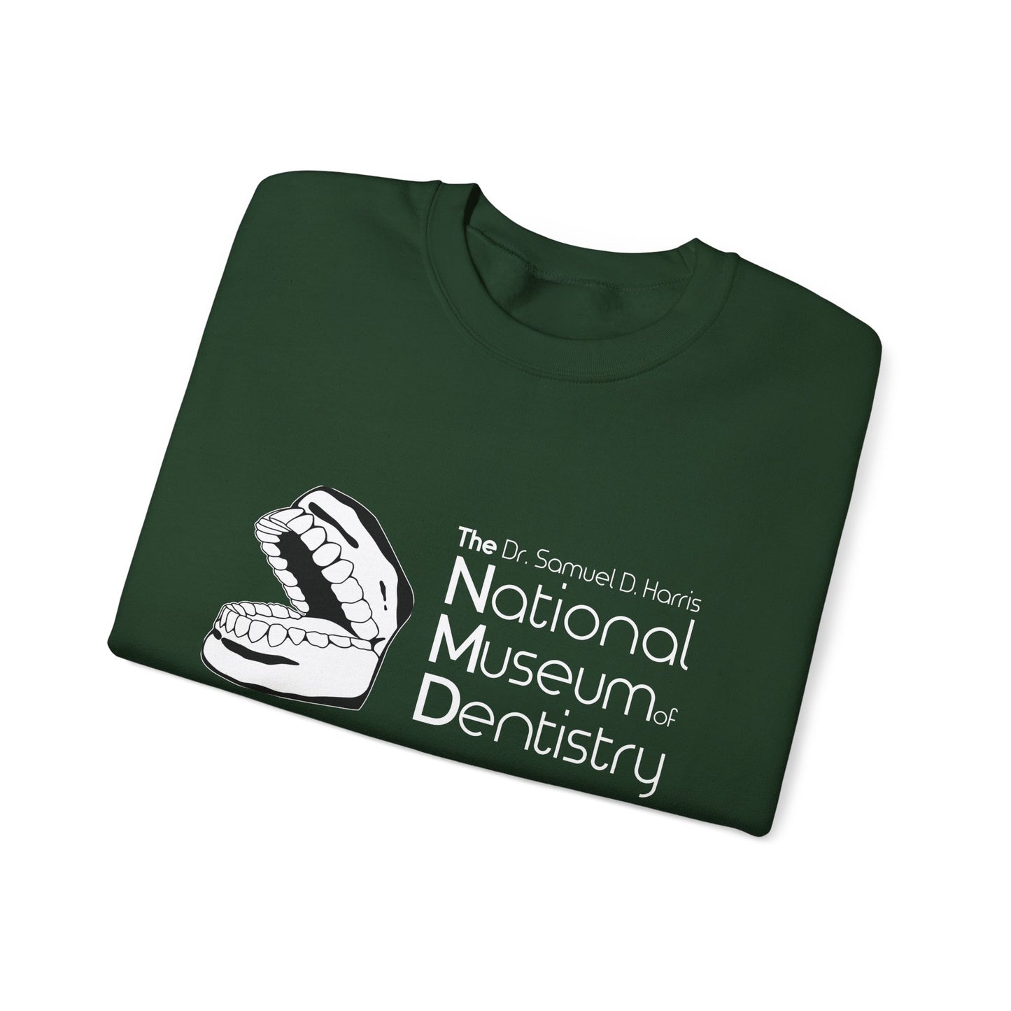 National Museum of Dentistry Dark Colors Unisex Crewneck Sweatshirt