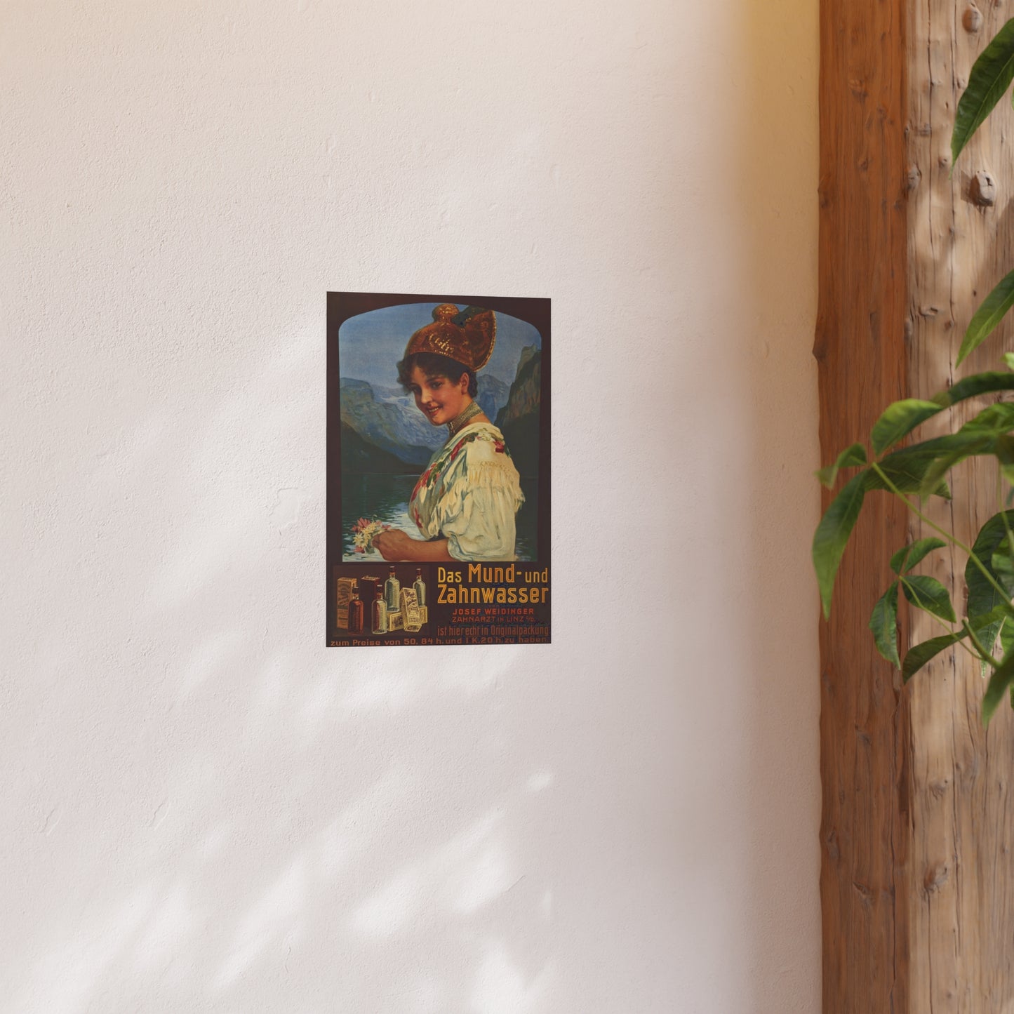 Poster - Vintage Das Mund-und Zahnwasser Advertisement
