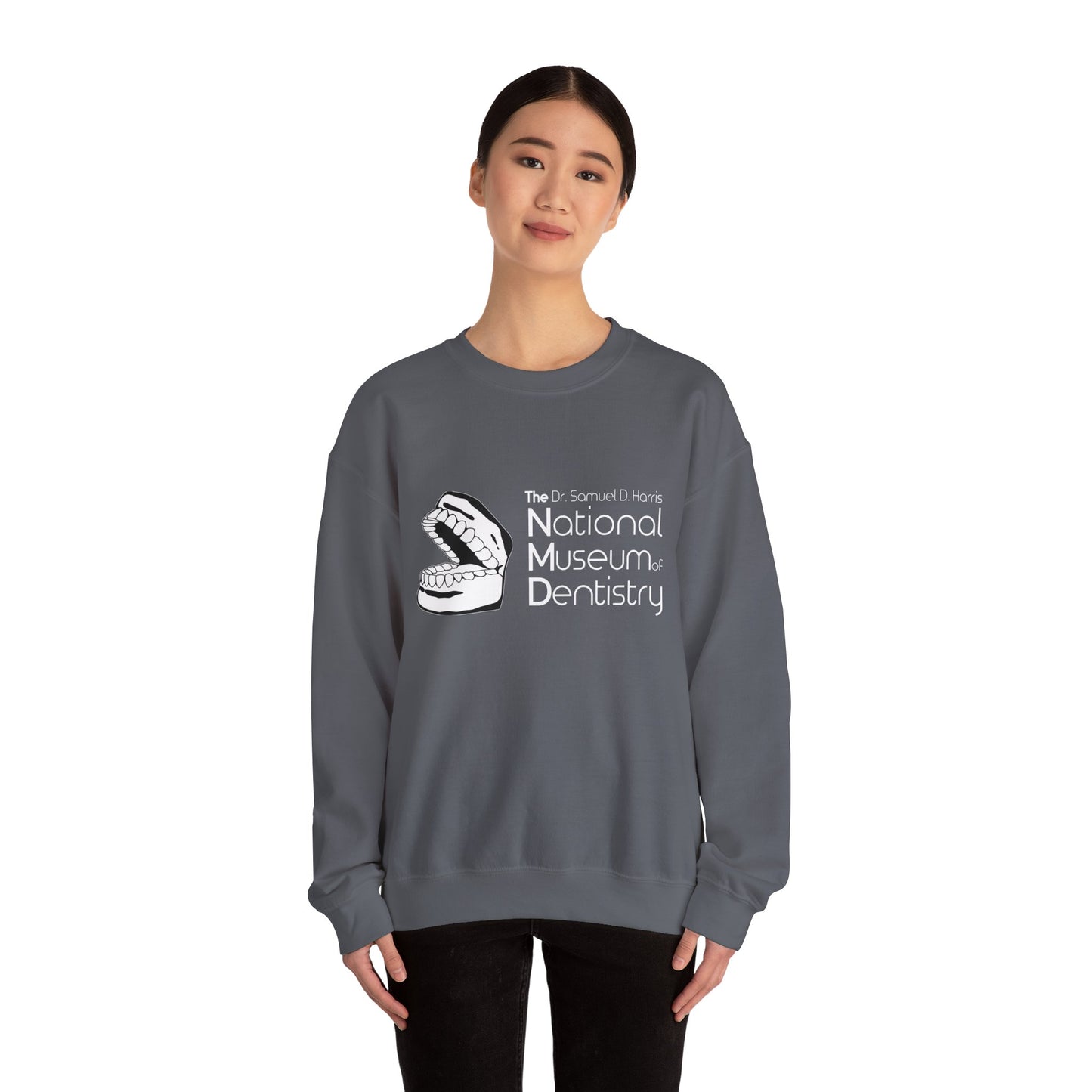 National Museum of Dentistry Dark Colors Unisex Crewneck Sweatshirt