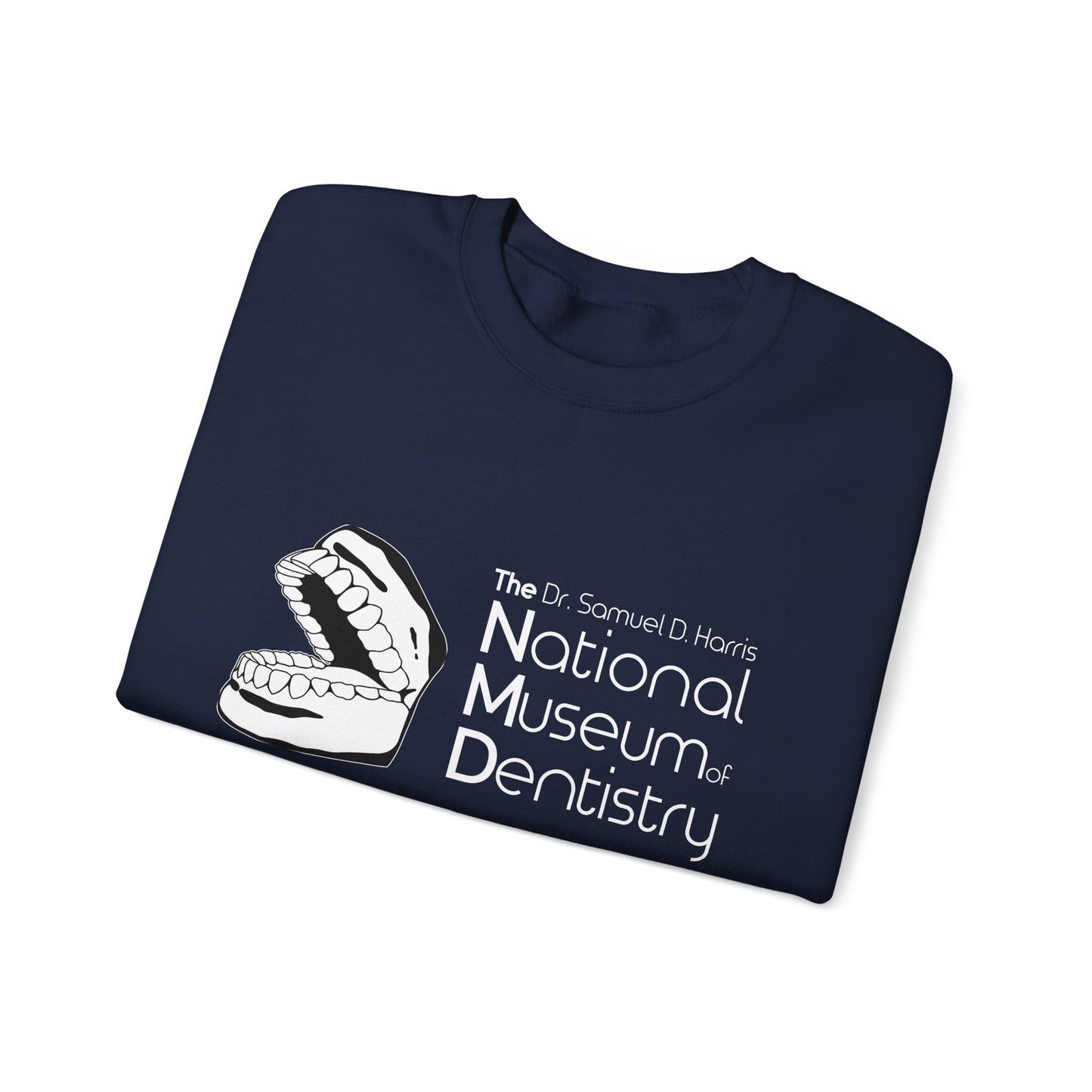 National Museum of Dentistry Dark Colors Unisex Crewneck Sweatshirt