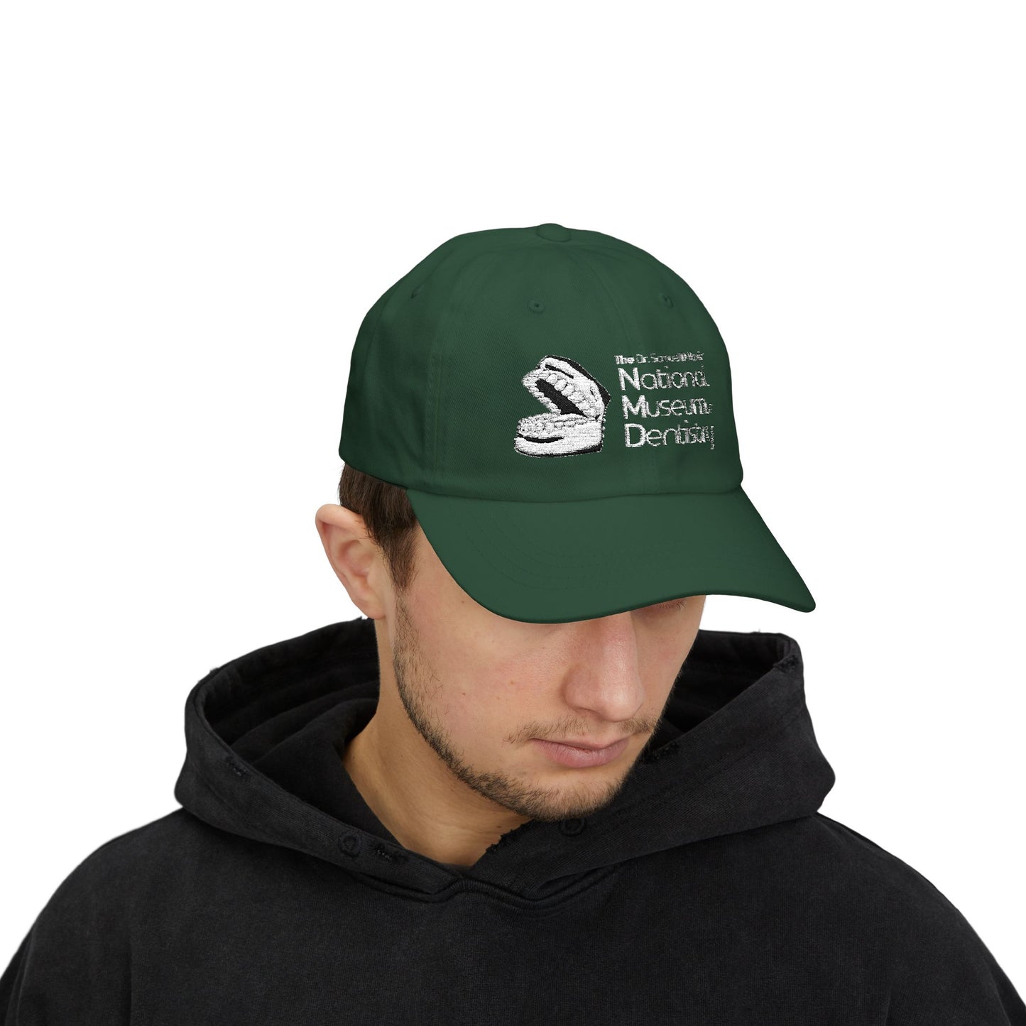 National Museum of Dentistry Classic Dad Cap, Dark Colors