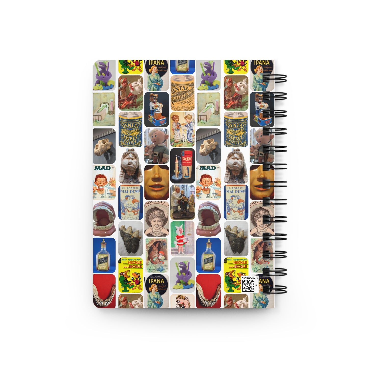 National Museum of Dentistry Collection Collage Spiral Bound Journal