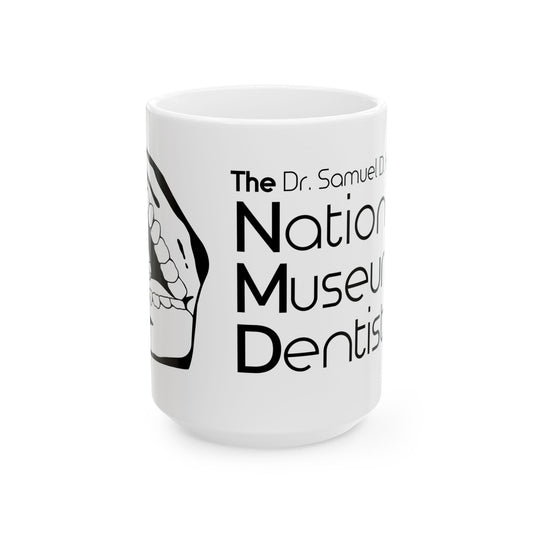 National Museum of Dentistry White Ceramic Mug