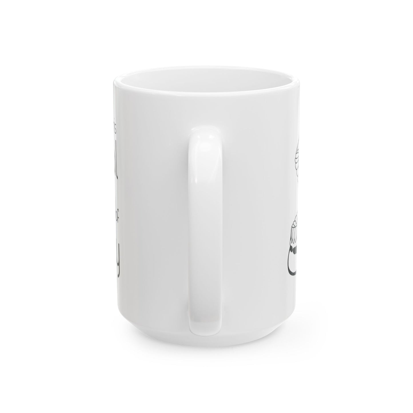 National Museum of Dentistry White Ceramic Mug