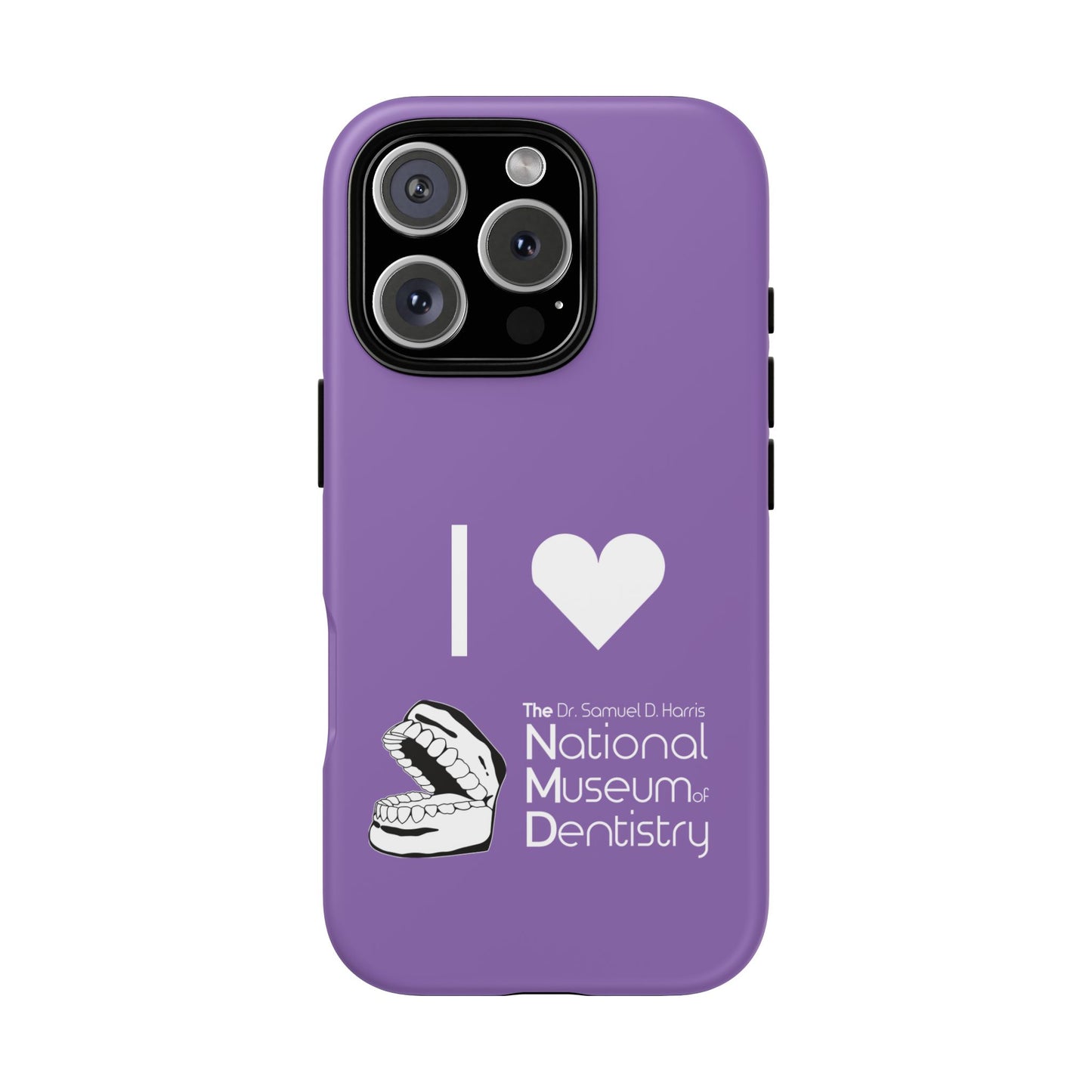 I ♡ The National Museum of Dentistry Lilac Phone Case