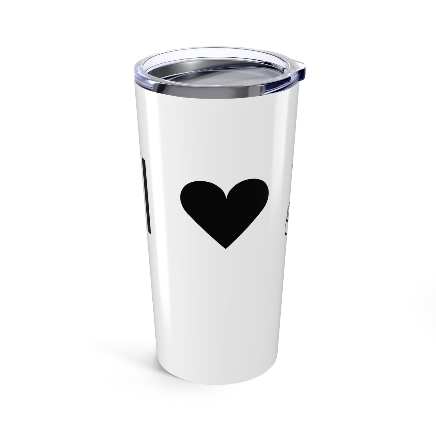 I ♡ The National Museum of Dentistry White Tumbler 20oz