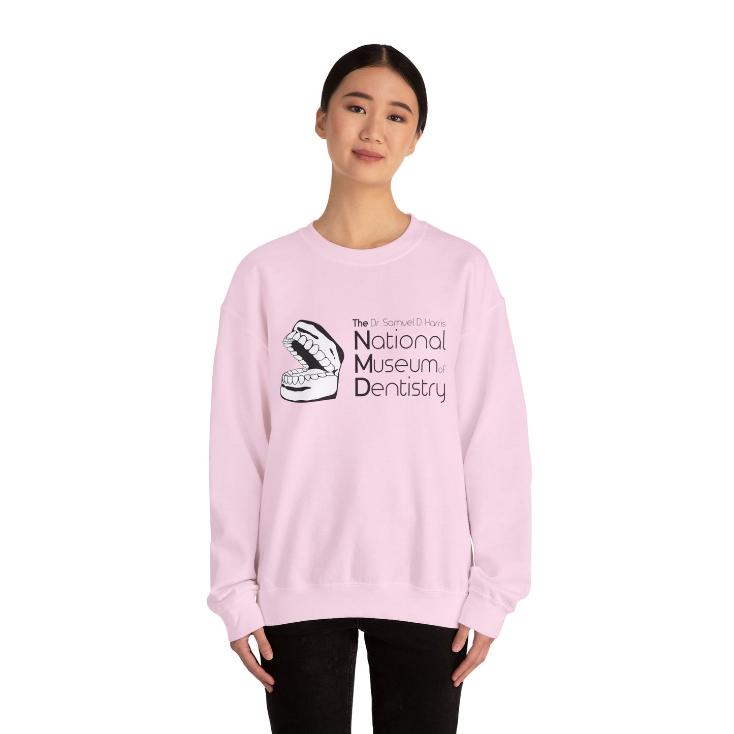 National Museum of Dentistry Light Colors Unisex Crewneck Sweatshirt