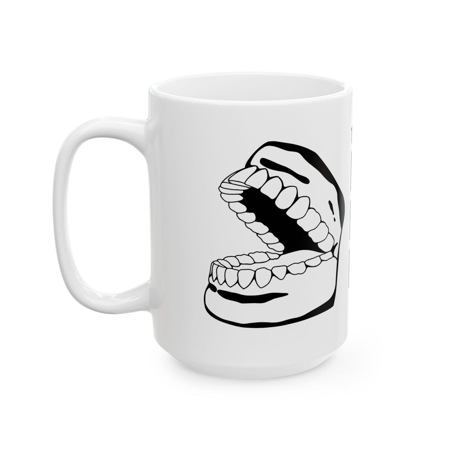 National Museum of Dentistry White Ceramic Mug