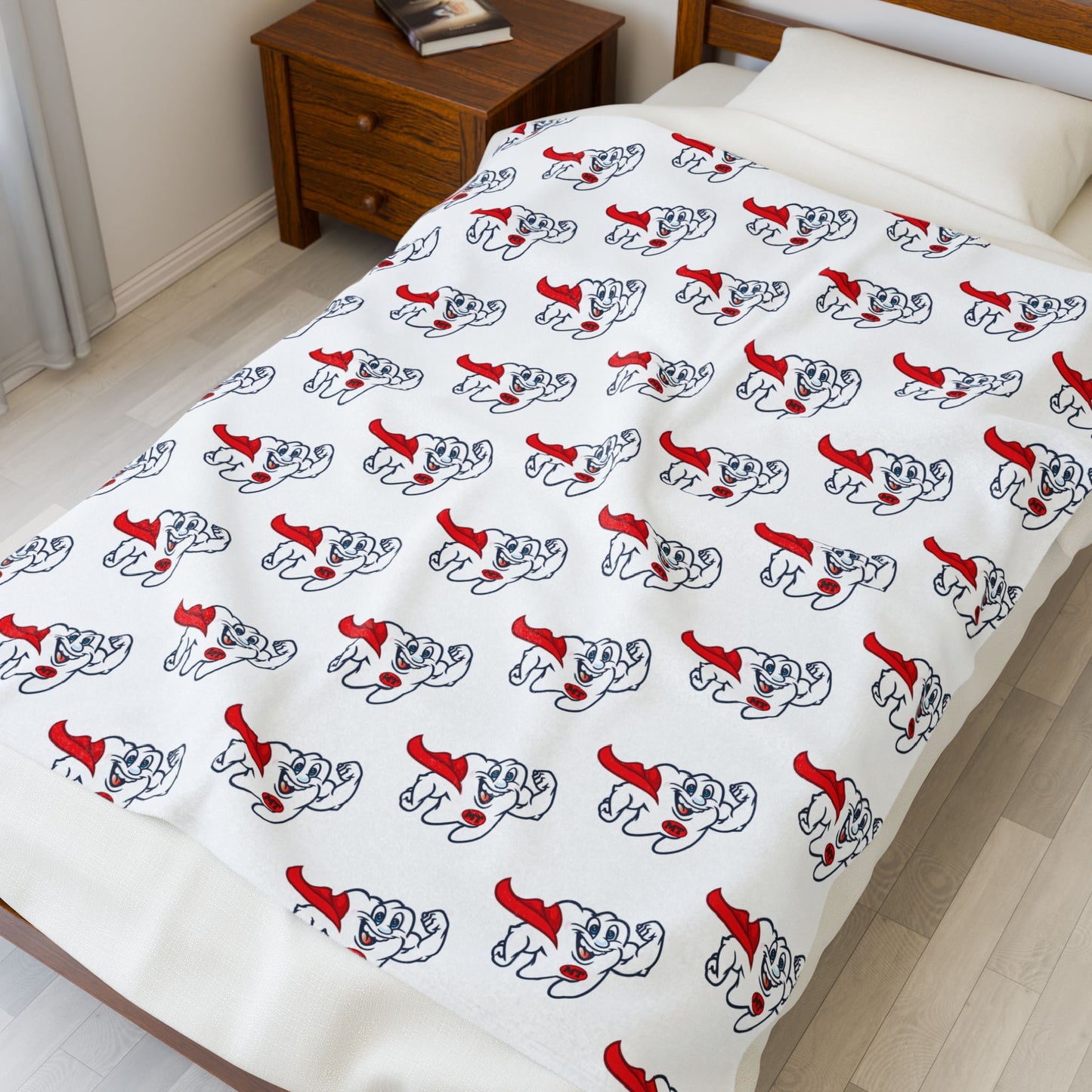 Mighty Tooth Children's Plush Blanket