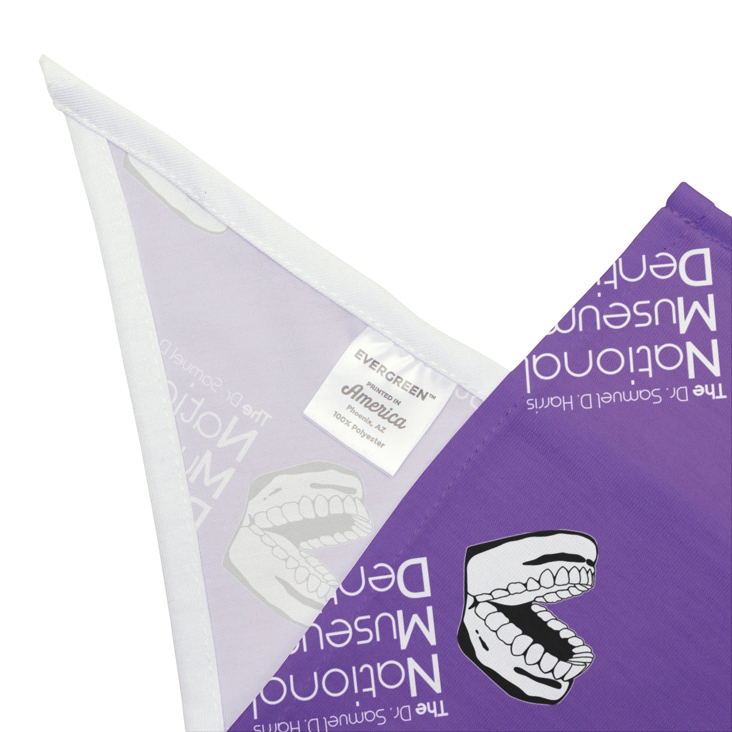National Museum of Dentistry Pet Bandana - Lilac