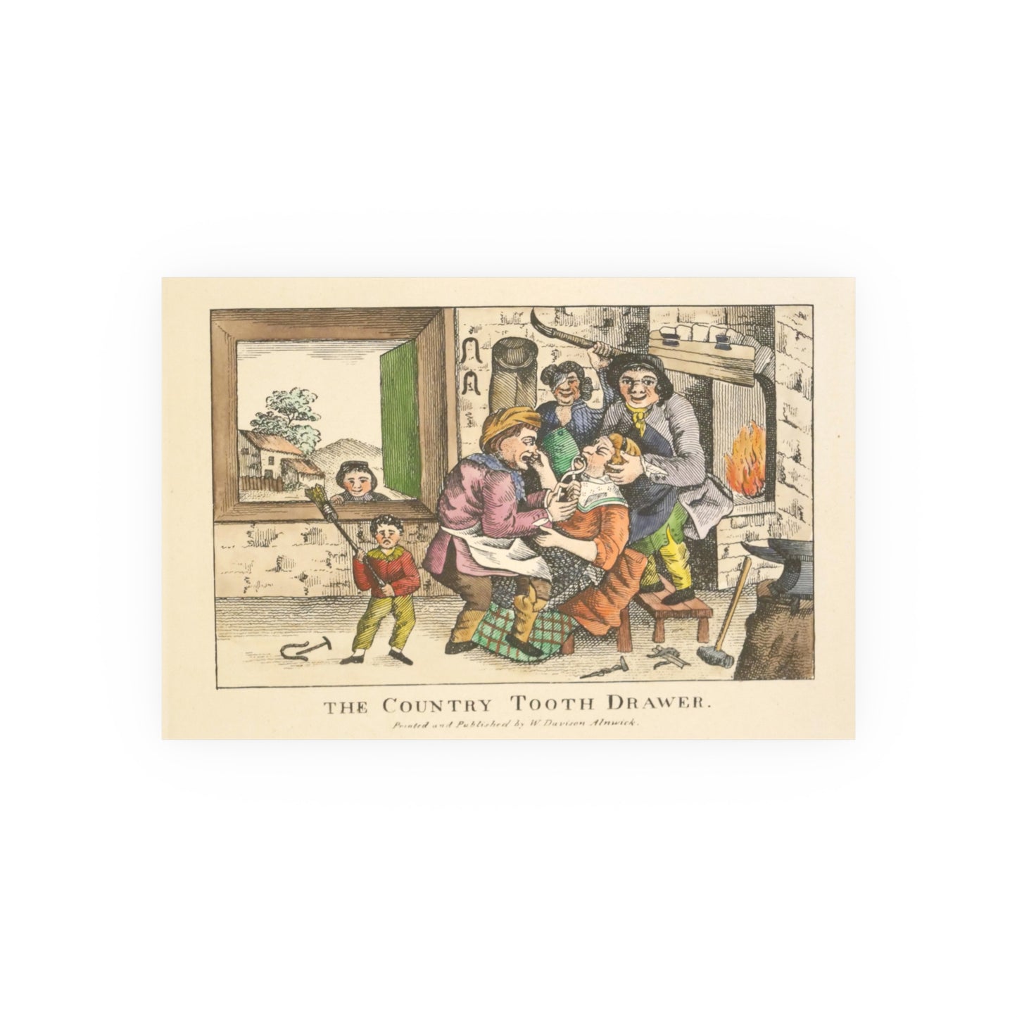 Poster - The Country Tooth Drawer Lithograph